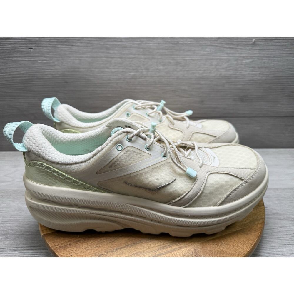 Hoka Bondi B3LS Shoes Cream Men 12. Women 13